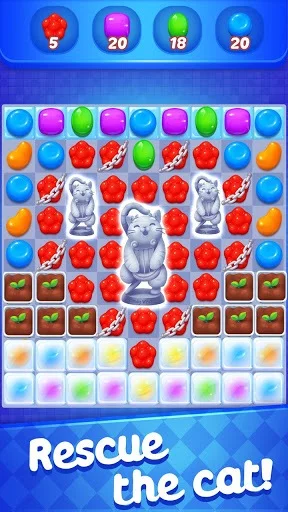 Изображение игры: Sweet Candy Witch - Match 3 Puzzle Free Games