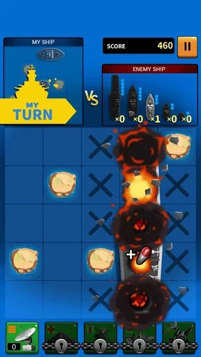 Изображение игры: Warship Battle Commander