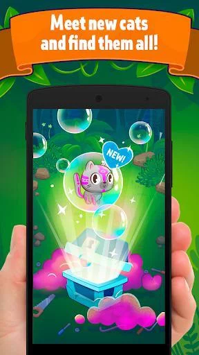 Изображение игры: Cute Cat Merge & Collect: Lost Relic Hunt Game