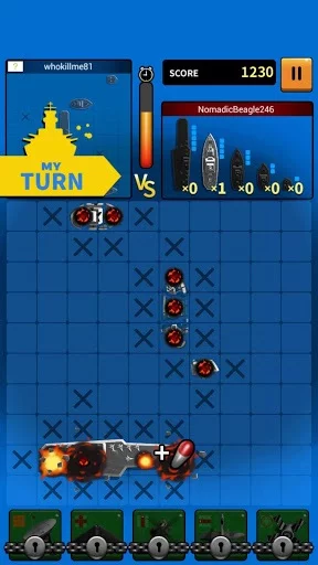 Изображение игры: Warship Battle Commander