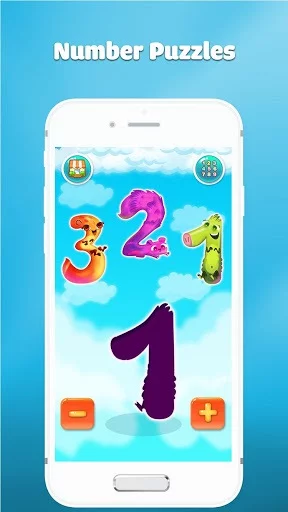 Изображение игры: Number Counting games for toddler preschool kids