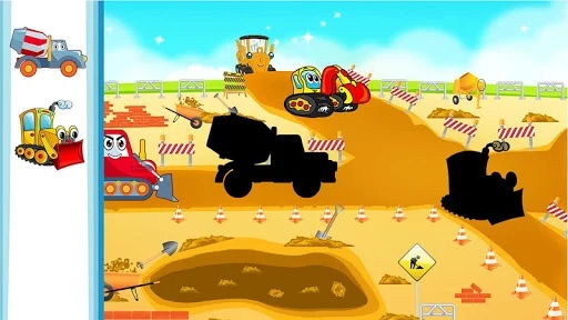 Изображение игры: Car puzzles for toddlers - Vehicle sounds