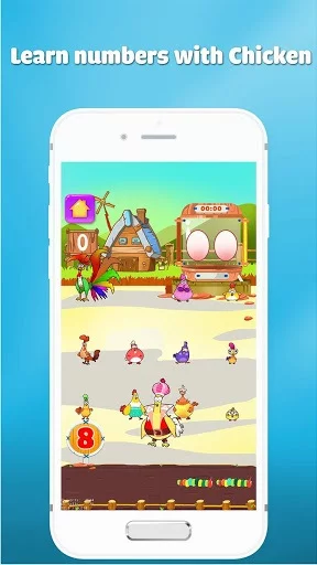 Изображение игры: Number Counting games for toddler preschool kids