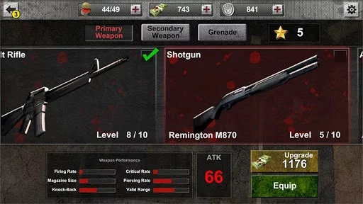 Изображение игры: The Zombie: Gundead