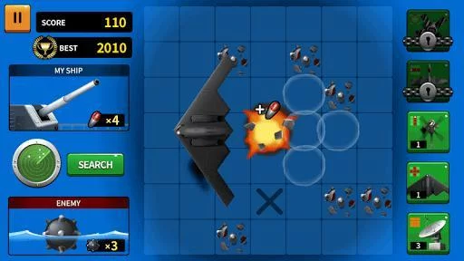 Изображение игры: Warship Battle Commander