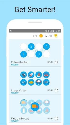 Изображение игры: Memory Games: Brain Training