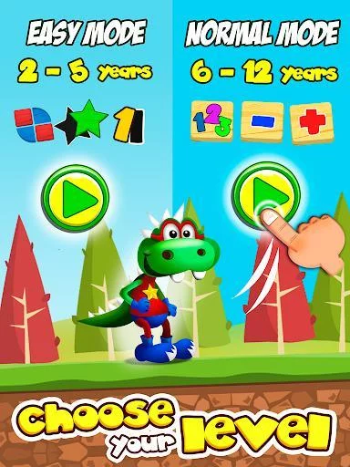 Изображение игры: Dino Tim: Preschool Basic Math