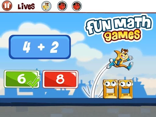 Изображение игры: Basic Math Games for kids: Addition Subtraction