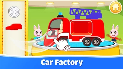 Изображение игры: Cars for kids - Car sounds - Car builder & factory
