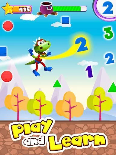 Изображение игры: Dino Tim: Preschool Basic Math