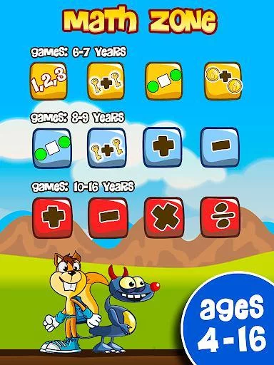 Изображение игры: Monster Numbers Full Version: Math games for kids