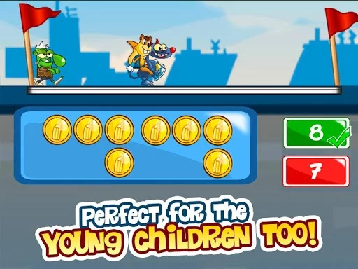 Изображение игры: Basic Math Games for kids: Addition Subtraction