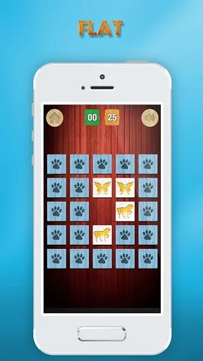 Изображение игры: Animals memory matching game