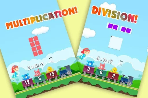 Изображение игры: Child Learn Math 1st 2nd grade