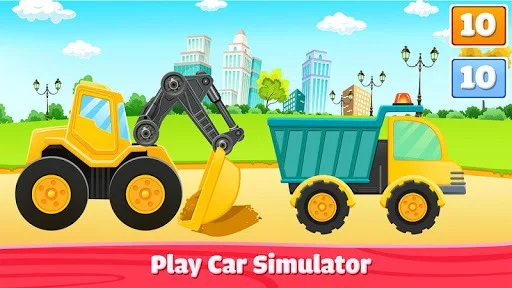 Изображение игры: Cars for kids - Car sounds - Car builder & factory