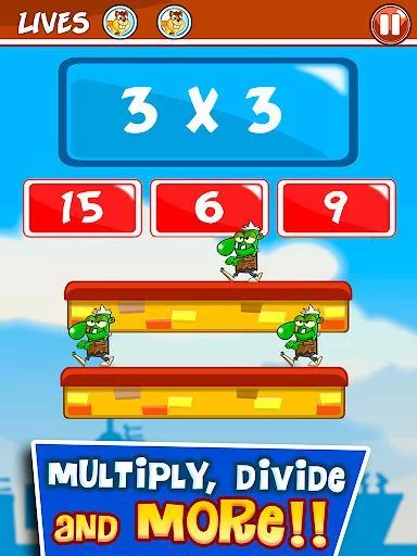 Изображение игры: Monster Numbers Full Version: Math games for kids
