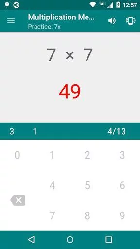 Изображение игры: Multiplication Memorizer