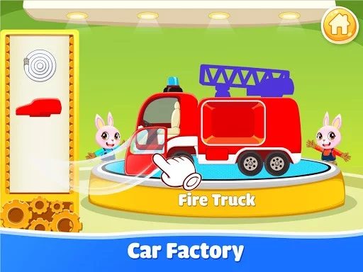 Изображение игры: Cars for kids - Car sounds - Car builder & factory