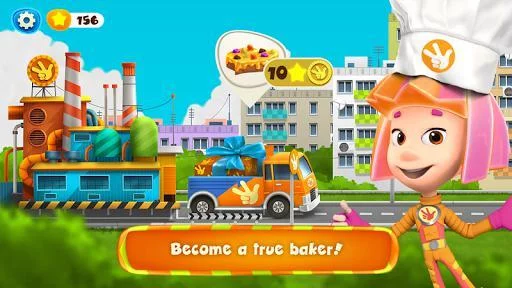 Изображение игры: Fixiki Cake Bakery Story & Chocolate Factory Games