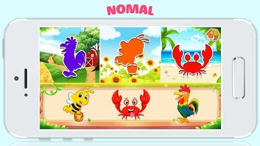 Изображение игры: Animals puzzle game for kids