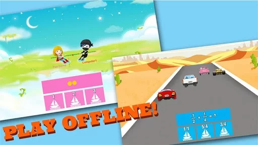 Изображение игры: Fun math game for kids online