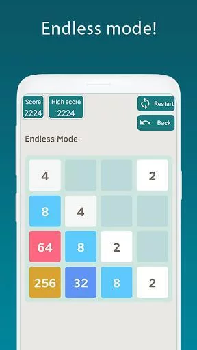 Изображение игры: The classic 2048 - Puzzle game 🚀