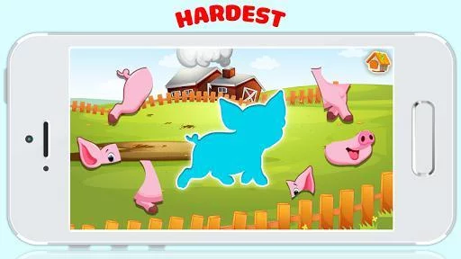 Изображение игры: Animals puzzle game for kids