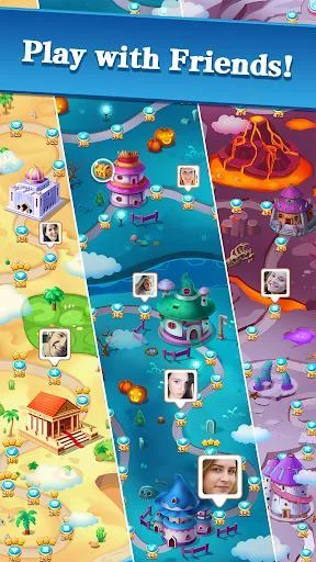 Изображение игры: Jewels Legend - Match 3 Games Puzzle