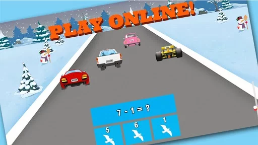 Изображение игры: Fun math game for kids online