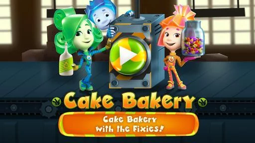 Изображение игры: Fixiki Cake Bakery Story & Chocolate Factory Games