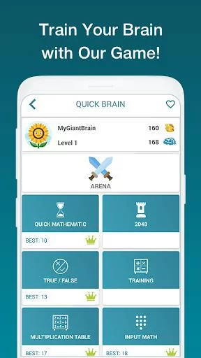 Изображение игры: Quick Brain Mathematics - Exercises for the brain