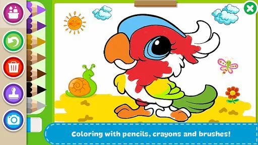Изображение игры: Coloring Book - Kids Paint