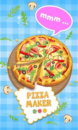 Изображение игры: Pizza Maker Kids -Cooking Game