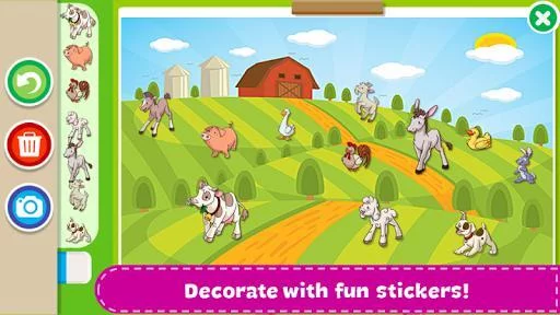 Изображение игры: Coloring Book - Kids Paint