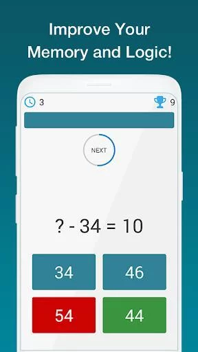 Изображение игры: Quick Brain Mathematics - Exercises for the brain