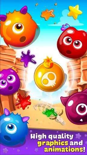 Изображение игры: Candy Monsters Match 3