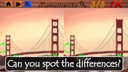 Изображение игры: Spot the Differences Monuments