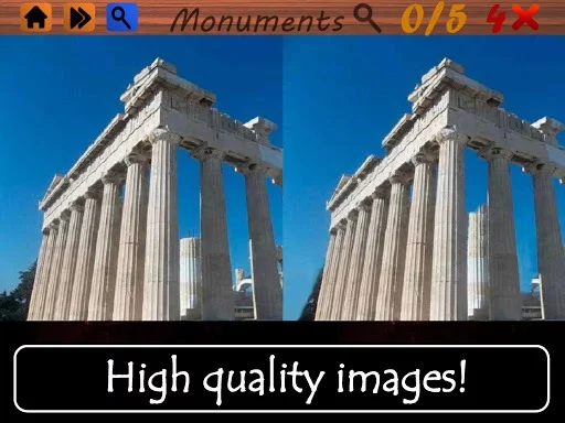 Изображение игры: Spot the Differences Monuments