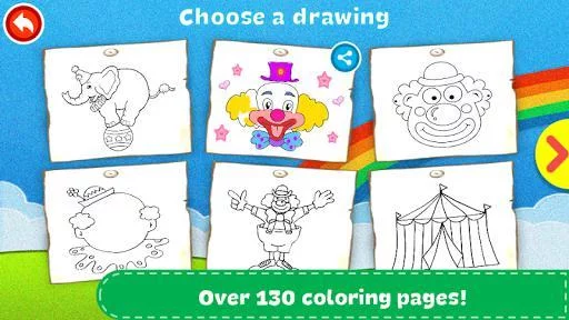 Изображение игры: Coloring Book - Kids Paint