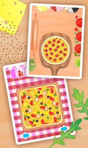 Изображение игры: Pizza Maker Kids -Cooking Game