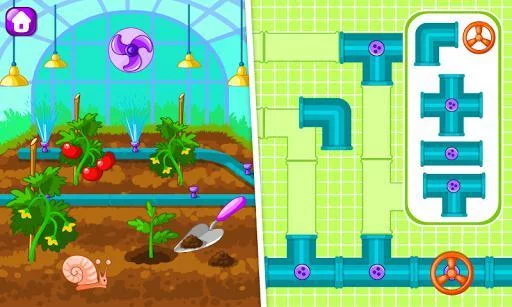 Изображение игры: Garden Game for Kids