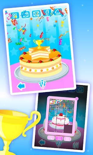 Изображение игры: Cake Maker Kids - Cooking Game