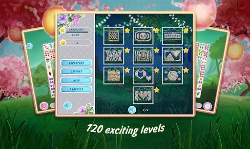 Изображение игры: Mahjong Valentine's Day Free