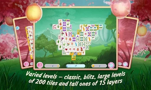 Изображение игры: Mahjong Valentine's Day Free