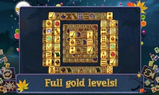 Изображение игры: Mahjong Halloween Night Free