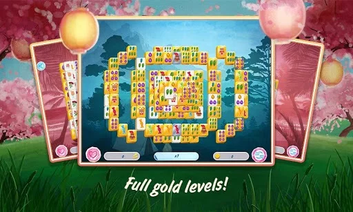 Изображение игры: Mahjong Valentine's Day Free