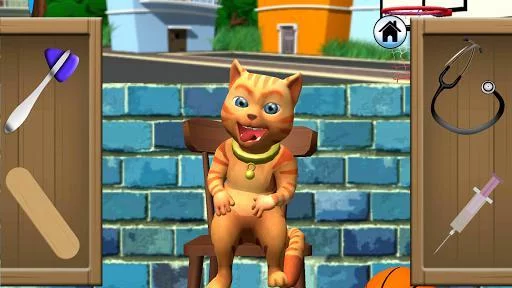Изображение игры: Talking Cat Leo: Virtual Pet