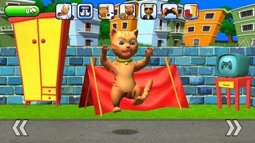 Изображение игры: Talking Cat Leo: Virtual Pet