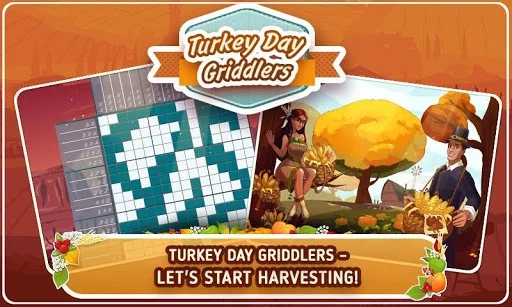 Изображение игры: Turkey Day Griddlers Free