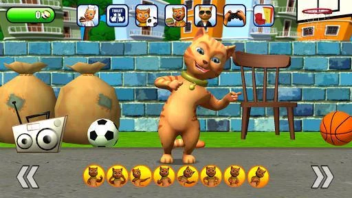 Изображение игры: Talking Cat Leo: Virtual Pet